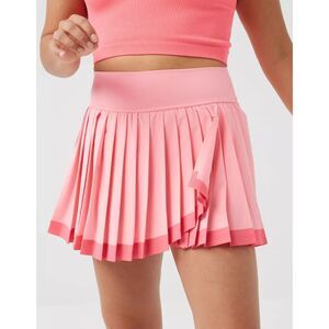 OFFLINE By Aerie Tiebreaker Pleated Skort, Pink Tint, Size XL
